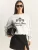 Bianco Lucci Sweatshirt  zwart / wit