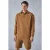 Sweatshirt met polokraag en knopen