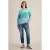 White Stuff Jana Twist Jumper Blue Multi