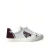 Dolce & Gabbana Witte Bordeaux Leren Logo Lage Sneakers Schoenen