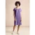 Street One Dames Jersey jurk in Paars