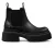 Windsor Smith Zwarte Chunky Leren Chelsea Boots – Dopamine