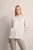 Bugatti Damen Overhemdblouse met een langer achterpand