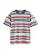 Next Shirt  blauw / lichtblauw / oranje / wit