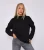 Oversized trui van zwart ribbreisel