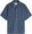 Scotch & Soda Overhemd Textured relaxed-fit Blauw heren