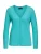 Goldner Gebreid vest  aqua