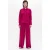 ZENGGI Fluid Bat-sleeve Shirt Deep Plum