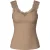 Pieces Dames top pcbarbera lace taupe