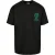 Urban Classics Heren Boom Biologisch Katoenen Logo T-shirt (Zwart)