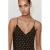 Mango midi jurk met stippen – bruin