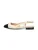 Haboob Muiltjes ‘Bisou’  beige / zwart