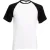 Fruit of the Loom Heren t-shirt honkbal met korte mouwen
