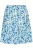 VIVANCE Rok  blauw / donkerblauw / offwhite