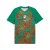 PUMA Tricot ‘Elfenbeinküste’  donkerbruin / groen / oranje / wit