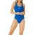 Reebok Adelia eendelig zwempak voor dames (Blauw)