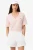 Lacoste Dames T-shirt roze, Effen