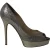 Jimmy Choo Dahlia Platform Peep Toe Pumps in Zilver Glitter