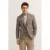 Bugatti Herren Reverskraag Jersey met stretch en klein dessin