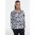 The Kooples Chemise Wako Imprime Romantic Garden Black White