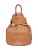 Anna Luchini Brown Rundleer Tas