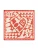 CODELLO Doek ‘LOVE MOM’  rood