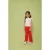 Jubel T-shirt Salsa Sunset ecru/roze