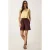 Hoge Taille Wijde Been Katoenen Shorts