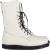 The Row Patty Veters Combat Boots in Witte Leer