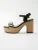 KOROSHI Sandaal  zwart / offwhite