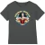 Wonder Woman T-shirt met opdruk uit 1984 voor kinderen (Houtskool)