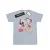 Disney Dames/Dames Mickey en Minnie Kerstkus Katoenen Vriendje T-shirt (Sportgrijs)