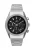 TIMEX Analoog horloge ‘ Q Timex® Falcon Eye Chronograph ‘  zwart / zilver