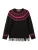 SHEEGO Trui  pink / zwart
