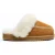 Osprey London Dames ‘The Celeste’ Kastanje Suède Pantoffel