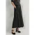 Boden Full Satin Maxi Skirt Blk