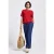 Street One Dames Shirt met structuur in Rood
