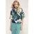 Tramontana blouse donkergroen