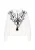 IZIA Trui  zwart / offwhite