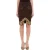 Moschino Handle With Care CrÊpe Skirt Brown