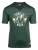 Gorilla Wear Shirt ‘Orlando’  goud / donkergroen / zwart / wit
