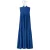 MANGO TEEN maxi halterjurk – marineblauw