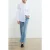 French Connection Lina Cotton Crochet Mix Shirt Linen White