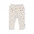 BESS regular fit legging met ruches – ecru