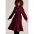 White Stuff Monika Sparkle Midi Dress Dark Plum