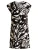 Betty & Co Jurk  lichtbeige / zwart