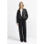 Rich & Royal Wide Leg Pleated Pants Black