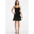 PINKO Cody Abito Viscosa Lucida + Co Black