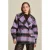 POM Amsterdam Coat – Checks Lavender