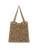 PINKO Handtas ‘PINKO SHOPPER CROCHET GEOMETRICO BORSA’  bruin